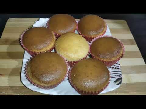 Easy and moist vanilla cup cakes !! Eggless Recipe !! Kids special Recipes !! Pavani Recipes !!