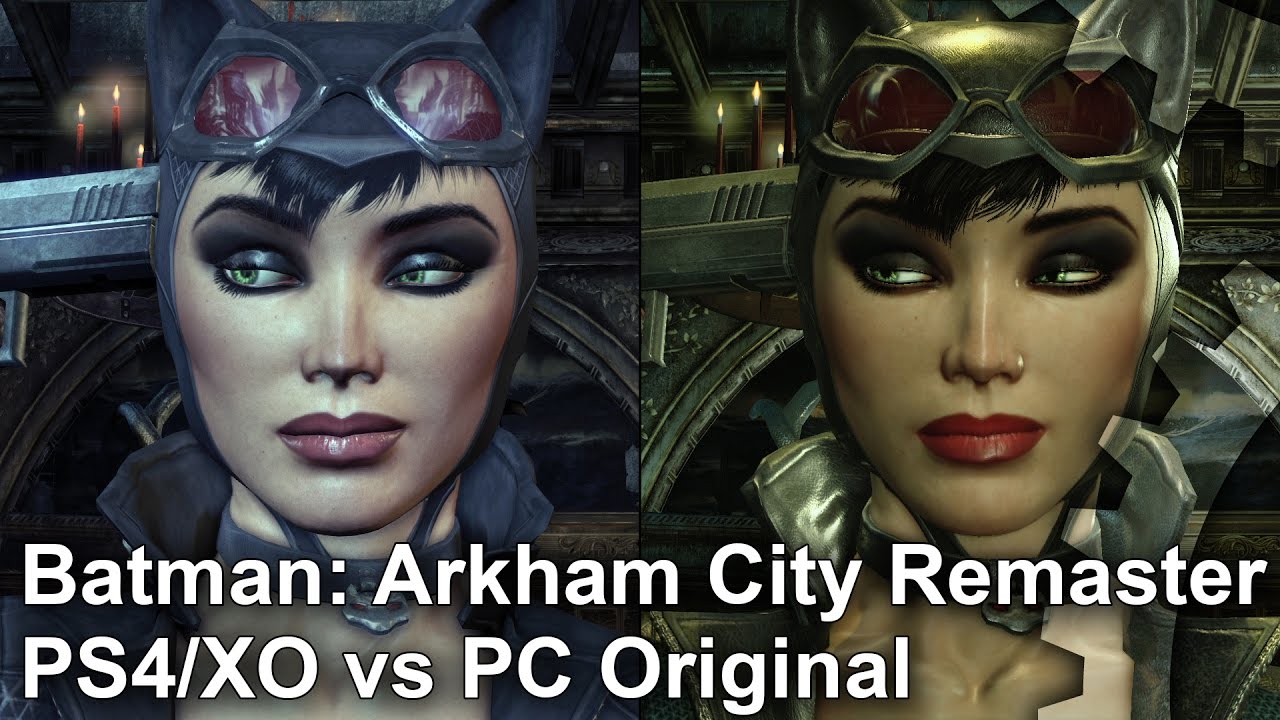 Batman: Arkham City - PS4/XO Remaster vs PC Original Graphics Comparison |  System Requirements
