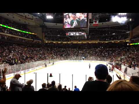 Minnesota wild goal on the penalty shot