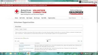 Applying for Volunteer Opportunities