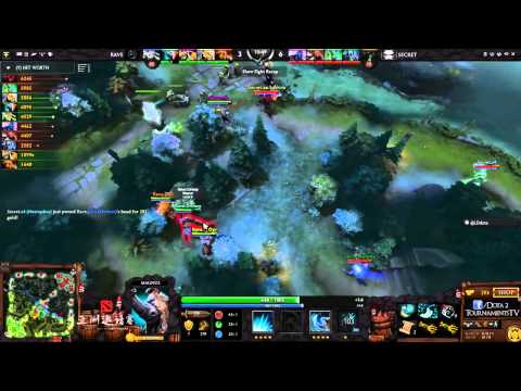 Rave vs Team Secret Highlights   Dota 2 Asia Championship 2015