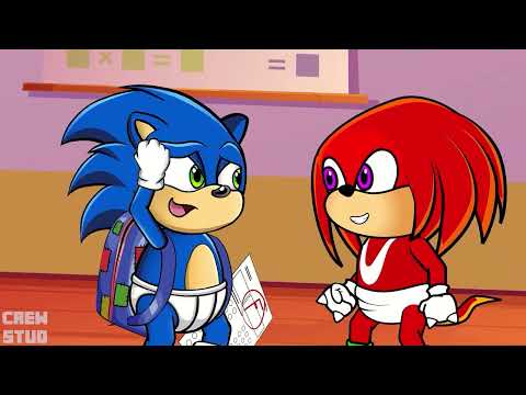 My Dad Vs Your Dad! - Who is The Best!? - Baby Sonic Sad Story - Sonic The Hedgehog 3 Animation