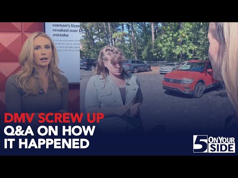 Q&A: Local woman's license almost revoked over DMV's mistake