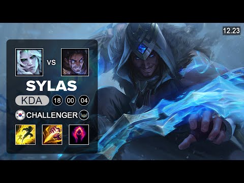 Sylas vs Viego Jungle - KR Challenger - Patch 12.23 Season 12