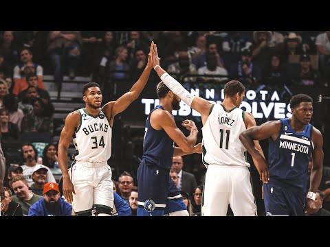 Highlights: Best Start In Franchise History! | Giannis Triple Double | Bucks 115 – Timberwolves 102