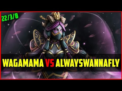 Wagamama TA vs Empire.ALWAYSWANNAFLY Storm MID | Ranked DOTA 2 gameplay