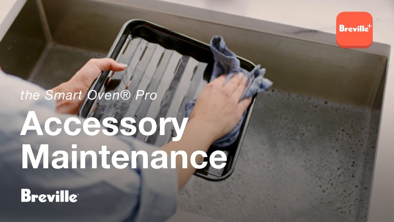 Breville coffee guide tutorial - Cleaning the oven accessories