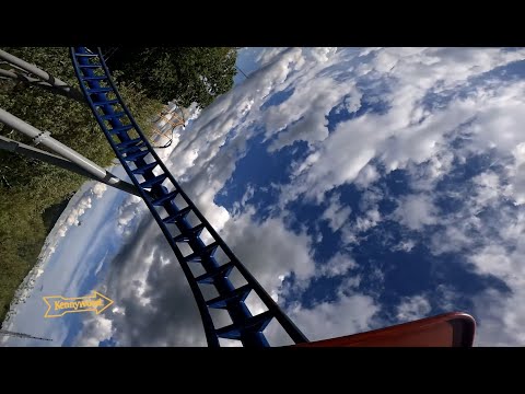 On-ride point of view of Sky Rocket