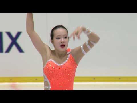 2016 ISU Junior Grand Prix - Tallinn - Ladies Free Skate - Emily BAUSBACK CAN