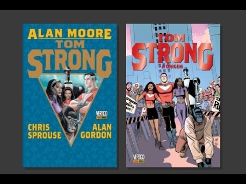 TOM STRONG - Origem - volume 1 e 2 - ALAN MOORE