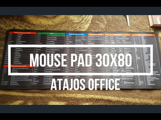 Vídeo relacionado con DOBAOJIA Alfombrilla de Ratón Extendida Mousepad XL, Vade Escritorio Tapete de Escritura Estera Oficina Almohadilla Escritorio, Cuero PU Impermeable + Gamuza Antideslizante (80 x 40cm Gris)