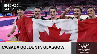 Félix Dolci and William Émard lead Canada to Commonwealth Games gold in men's gymnastics team event