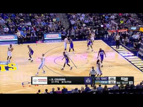 Nikola Jokic vs Sacramento Kings 23.02.2016 (13Pts)