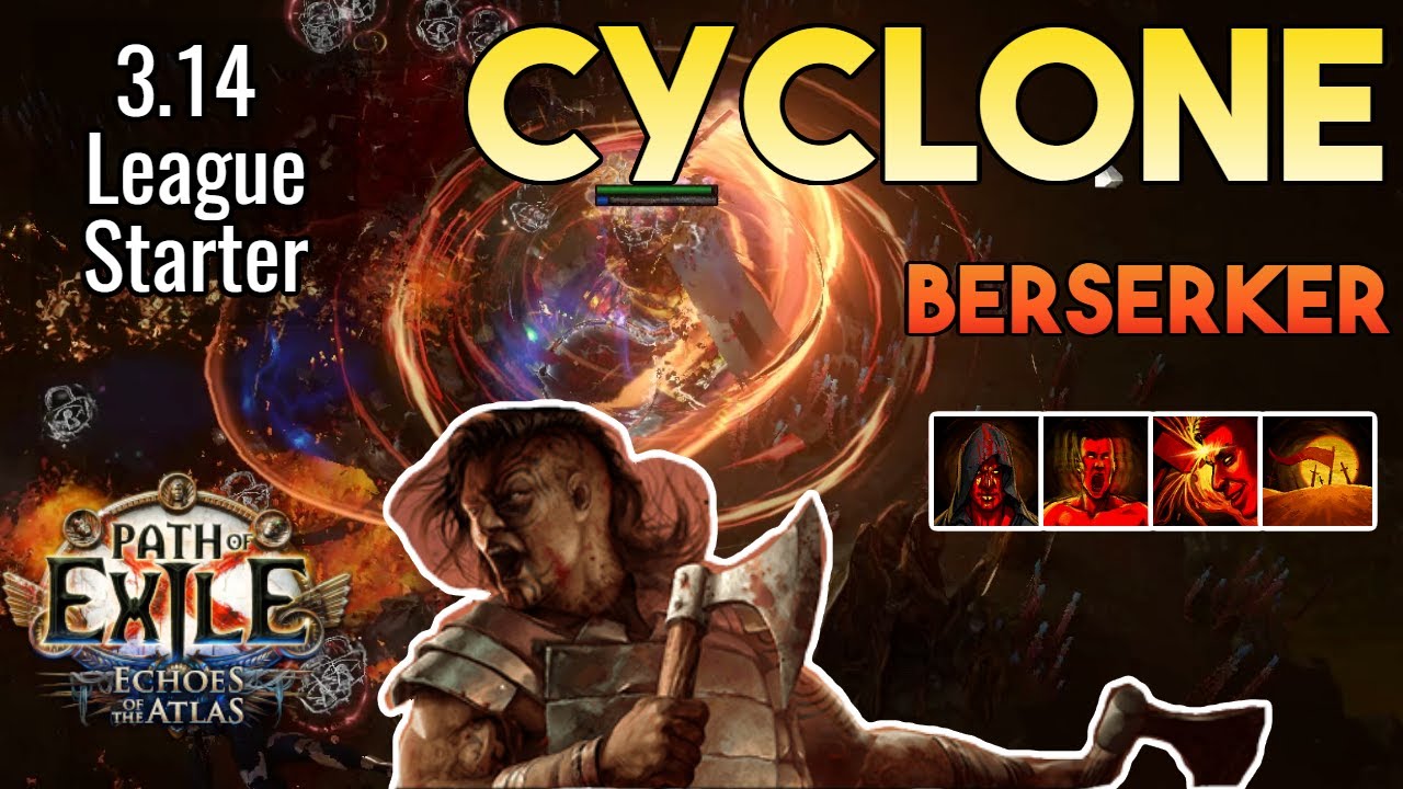 3 15 Cyclone Build League Starter Berserker Expedition Path Of Exile 3 15 Poe 3 15 Marauder Build Build Of Exile