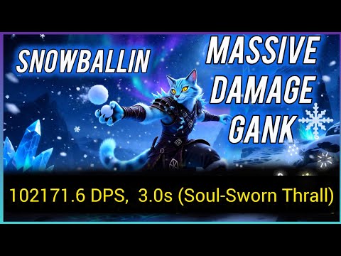 ESO ❄️CATCH THIS!!❄️ SNOWBALLIN One Bar Gank PvP Build Update 48 (2026)