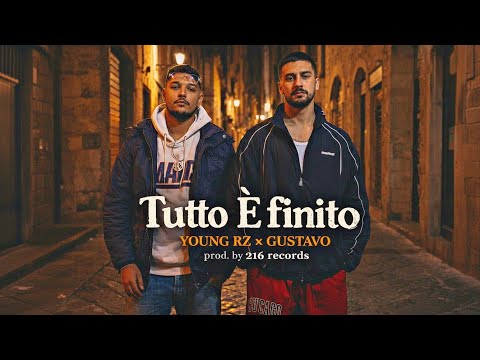Young Rz x Gustavo – Tutto È Finito (Ghorba Anthem) Visualizer lyrics on screen Prod by 216 records