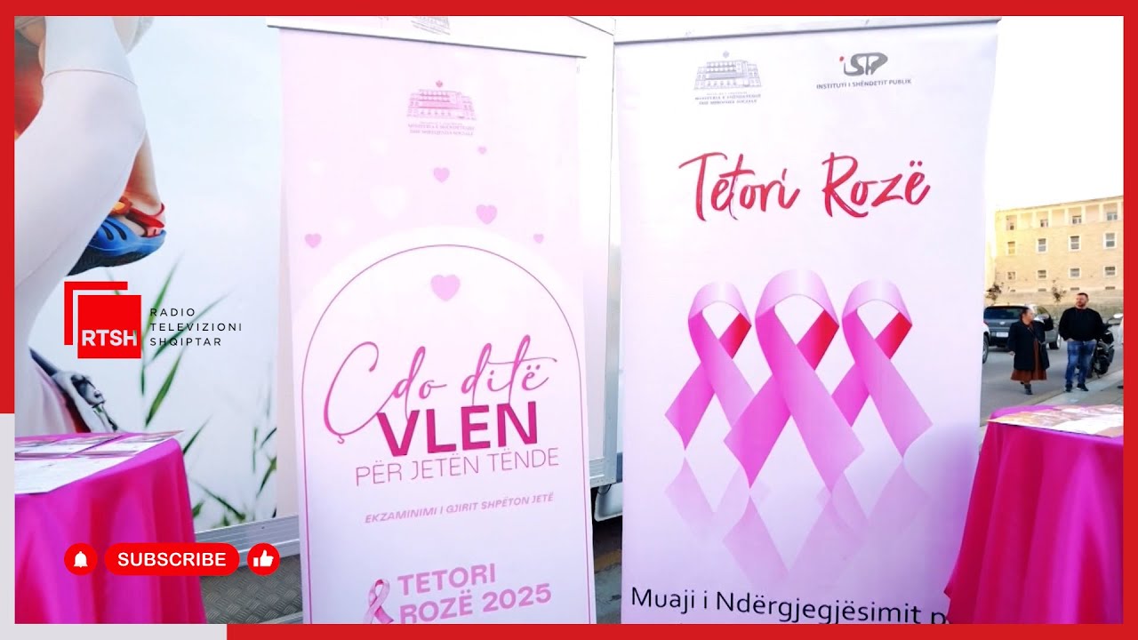 “Tetori rozë” mbyllet me 9 mijë mamografi – 3 mijë kontrolle më pak se 2024. Depistimi “kap“ 50 raste të reja