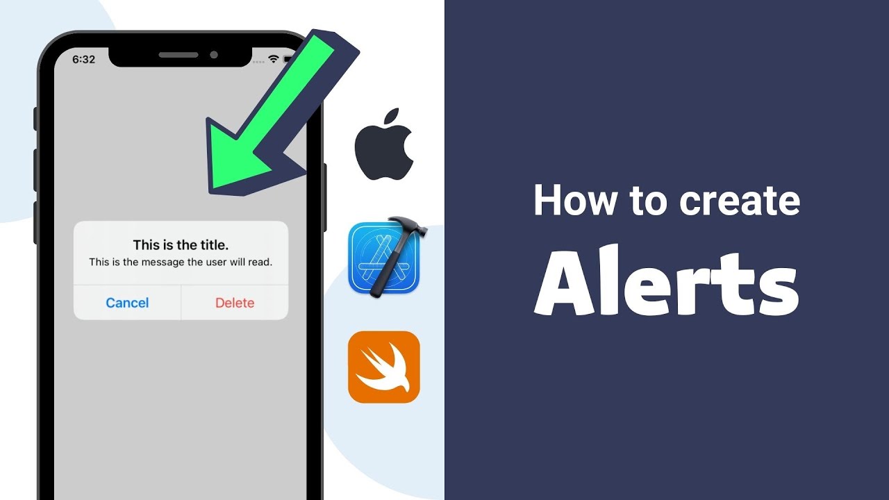 How to create an Alert Dialog in Xcode (SwiftUI / iOS)