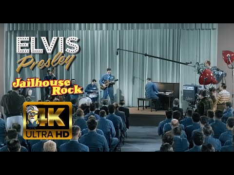 Elvis Presley - I Want To Be Free (1957) AI 4K Colorized Enhanced