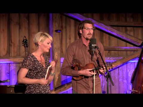Ryan Drickey and Sigrid Moldestad. The ballad about the two sisters. From Blågras 2013
