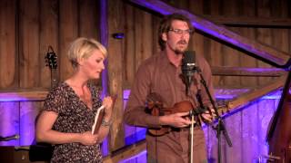 Ryan Drickey and Sigrid Moldestad. The ballad about the two sisters. From Blågras 2013