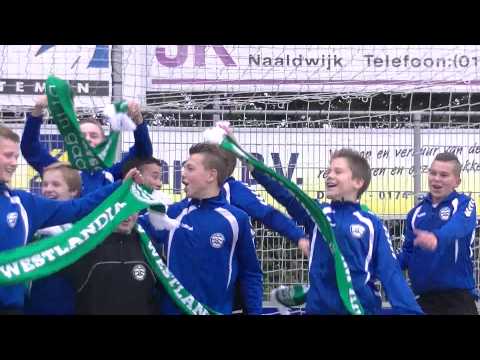 Westlandia Tifo actie thuis tegen OFC ( VAK 410 in het klein )!