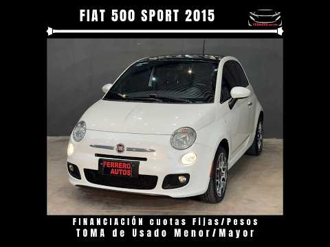 Se Vende: Fiat 500 Sport 2015 - FERRERO Automotores Oncativo (Provincia de Córdoba)