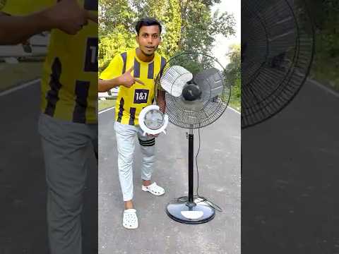 New Big Stand Fan Unboxing & Testing 😄🔥