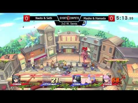 E2C Arena #1 2v2 Winners Semis – Naoto & Seth vs. Masho & Hamada