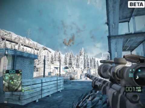 BFBC2 Paratroop Snipe