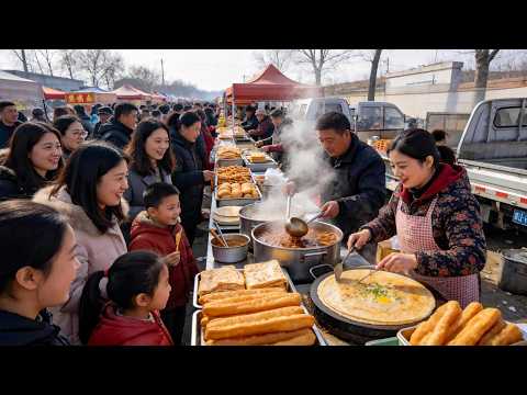 Beijing’s Massive Outdoor Market 🇨🇳 Endless Chinese Street Food