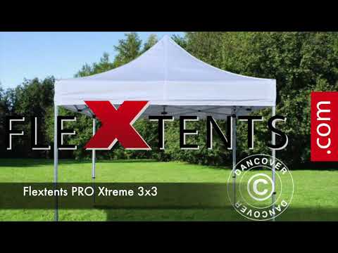 FALTZELT FLEXTENTS XTREME 3X3M WEIS