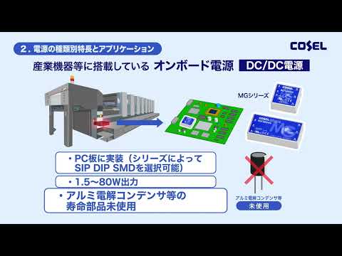電源知識　電源の種類とご使用のアプリケーション（第1部）