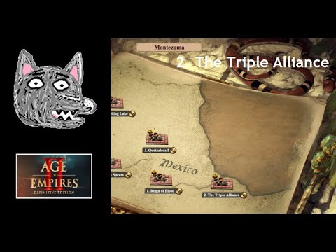 AoE2: DE Campaigns | Montezuma | 2. The Triple Alliance