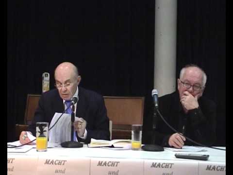 Der Fall Gustl Mollath - Vortrag Dr. Wilhelm Schlötterer - Teil 1