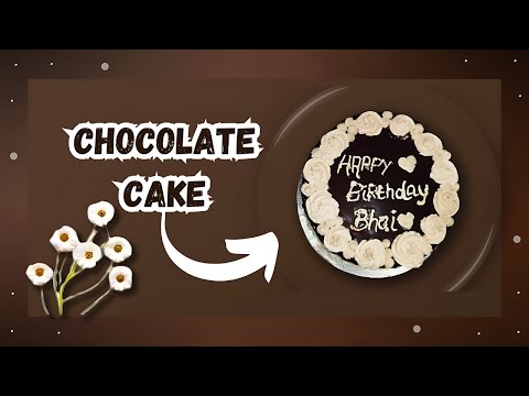 CHOCOLATE CAKE FROSTING | MADE BY | THE SWEET SPOT BY AREEBA