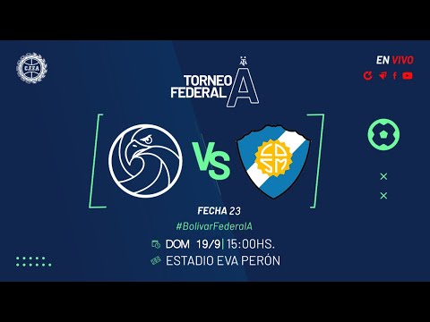 RESUMEN CLUB CIUDAD DE BOLIVAR 1 vs SOL DE MAYO  1  - TORNEO FEDERAL A  - FECHA 23