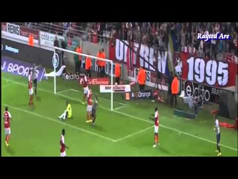 Andre Ayew Rabona goal vs Reims