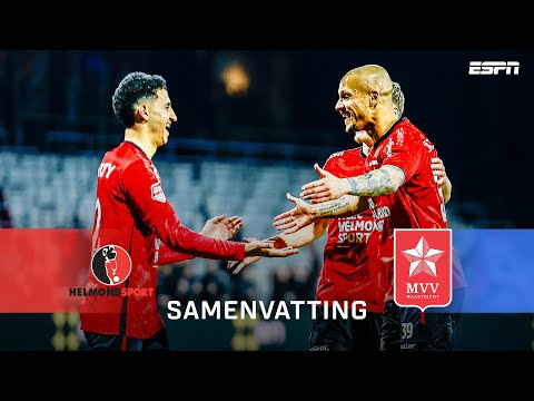 🌧️ DOELPUNTENREGEN in NIEUW STADION Helmond 🏟️ | Samenvatting Helmond Sport - MVV Maastricht