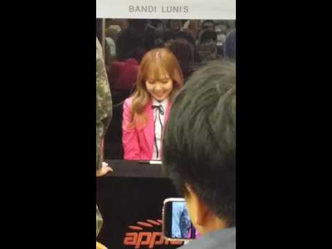 160716 Sonamoo fansign fancam 1 High D stays still