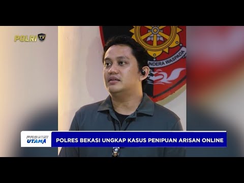 PENGUNGKAPAN KASUS ARISAN ONLINE POLRES METRO BEKASI DALAMI LAPORAN, KERUGIAN CAPAI RATUSAN JUTA