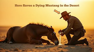 Dying Mustang Collapses in the Desert—Then a Stranger Does the Unthinkable!