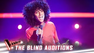 The Blind Auditions: Amanuael Visser sings &#39;Midnight Train To Georgia&#39;  | The Voice Australia 2019
