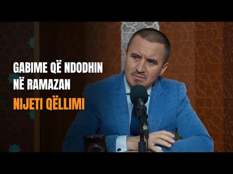 01. Gabimet që ndodhin në Ramazan - Nijeti (qëllimi)