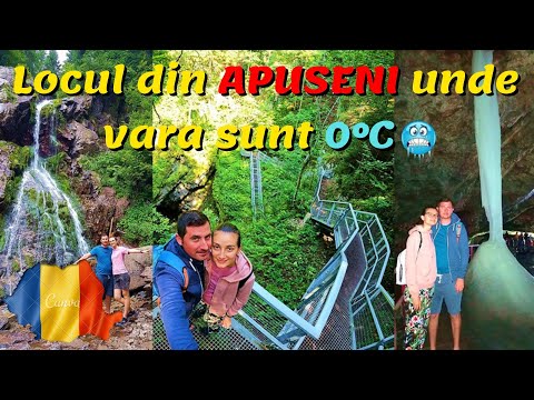 Frumuseti din APUSENI: Ghetarul de la Scarisoara, Pestera Poarta lui Ionele si Cascada Varciorog