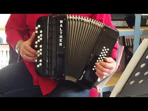 Klangprobe Akkordeon Walther Teeny/Weltmeister  FBK Freebass