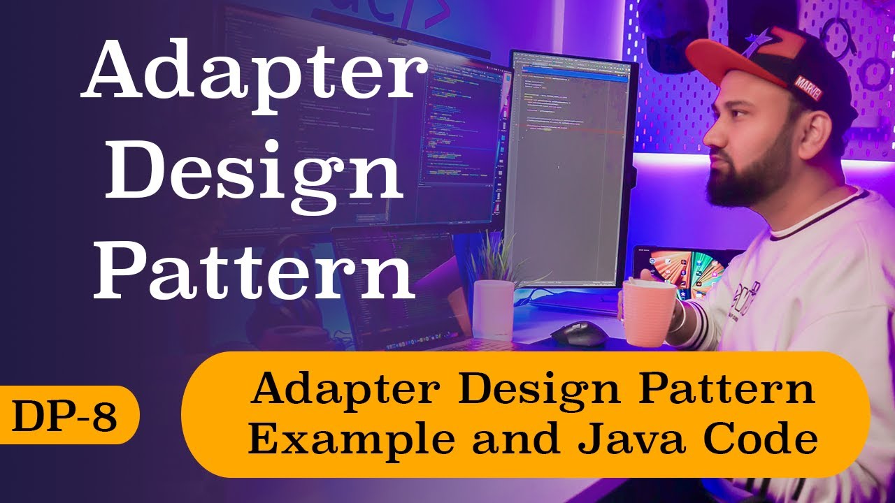 What is Adapter Design Pattern | DP - 8 | Example with Java Code & Class Diagram | In Hindi