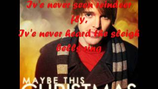 Shane Dawson - Maybe This Christmas LYRICS