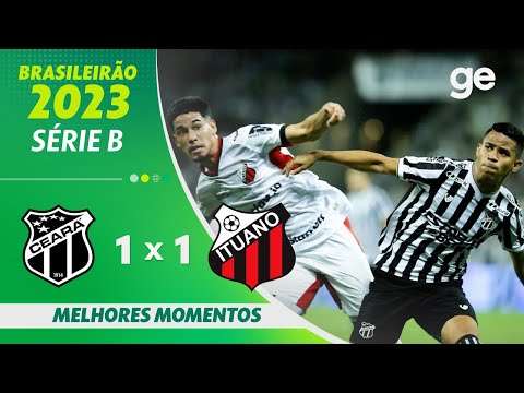 Gols e lances de Ceará x Ituano