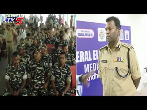 AP Additional DGP Ravi Shankar Ayyanar Face To Face Over Security Servies For AP Elections | TV5
